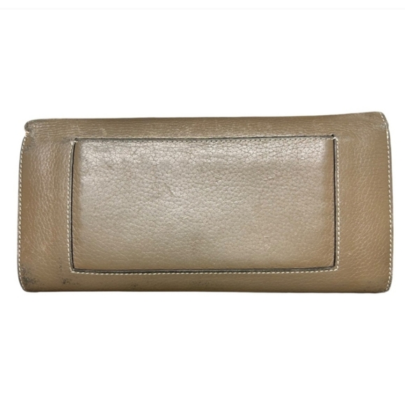 CELINE Taupe Long Wallet Authentic and full inclusive. WALLET, box, dustbag - Picture 3 of 8